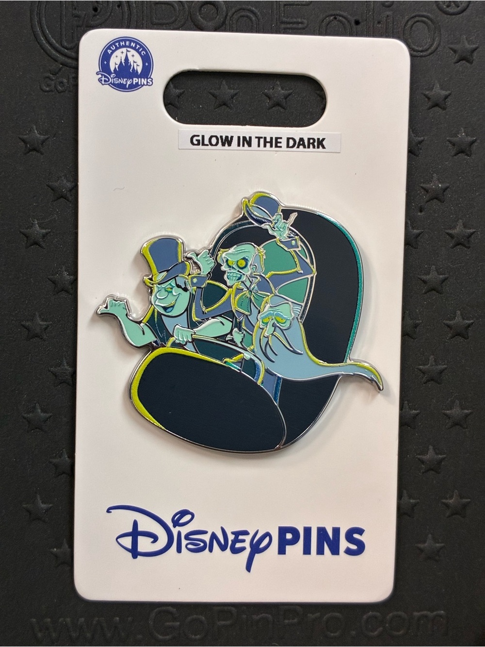 2026 Disneys Haunted Mansion Glow in the Dark Pin